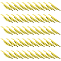 Miniatyrbillede 2 af 8: 50 stk 2,4 tommer pilevinger DIY Spiral fjer Wing Konkurrencebue buet buetilbehør