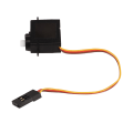 Miniatyrbild 2 av 8: 3,7g Macro Mini Servo Plast Gear Servo Motor för RC-flygplan med fasta vingglidare Drönare LA0023