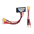Miniatyrbillede 8 af 8: Parallel opladningstavle XT60 banan 2S 3S batteri balanceoplader udvidelsesadapter