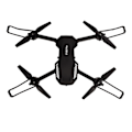 Miniatyrbild 4 av 8: Vikbar Drönare 4K HD Dubbel Kamera WiFi Intelligent Hinderundvikande RC Quadcopter med LED-ljus för Fotografering