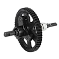 Miniatyrbild 2 av 8: Differential Slipper Clutch 54T Aluminium Stål Differentialväxel Slipper Clutch för Traxxas Slash 4x4 1/10 RC Bil Svart