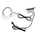 Miniatyrbilde 4 av 8: Elektrisk sofakontroll 5A 3 knapper 5-pin rett hode USB-ladeport løftestoler bryter med LED-stripe