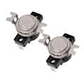 Miniatyrbilde 1 av 8: 2 stk termostatbryter følsom automatisk KSD302R dobbel metallplate temperaturkontrollbryter 250V 25A 150℃