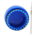 Miniatyrbild 3 av 8: Ministickmaskin Blå Ergonomisk design Automatisk frigöringsfunktion Virkad vävmaskin
