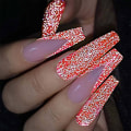 Miniatyrbild 5 av 5: 12 färger snabbförlängning lim paljetter set nail art fototerapi kristall förlängningslim fototerapi förlängningslim A3