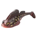 Pikkukuva 1 / 8: Deep Running Soft Bait Jumping Mela Tail 75mm/13g Anti-Hanging Bottom Fake Pehmeä syöttiMusta punainen keltainen täplä
