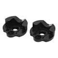 Miniatyrbilde 5 av 8: Styreknoke Portaldeksel Messing Portalhus Vekter for SCX10 III Capra 1/10 RC Crawler 2 stk