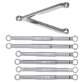 Pikkukuva 6 / 8: Alumiinitangon vetotankosarja jousituksen nivelsarja set AXIAL SCX24 1/24 RC CarTitanium