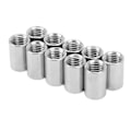 Miniatyrbilde 7 av 8: 10 stk runde koblingsmuttere M10x1,5 L20mm rustfritt stål hunngevind runde koblingsmuttere gjengede hylser stangsett
