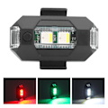 Miniatyrbillede 8 af 8: Lille drone-advarselslys Night Fly Anti-Collision LED Strobe-lampe til DJI Mavic Air 2