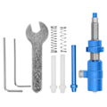 Miniatyrbillede 1 af 8: Recurve Bue Stabilisator Sidepude Stempel Aluminiumslegering Plast Udendørs Bueskydningsværktøj Blå