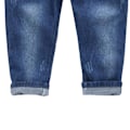 Miniatyrbillede 7 af 8: Børne Lange Overalls Justerbare Stropper Jumpsuit Forår Børn Denim Bukser til Drenge og Piger 120cm / 47.2in
