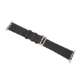Miniatyrbild 4 av 8: Smart Watch Watch Klockarmband Läder Smart Watch Tillbehör för IOS Watch Series SE 8 7 6 5 4 3 2 1 42mm 44mm 45mm Svart