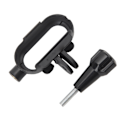 Miniatyrbillede 2 af 8: Beskyttende plastikrammehus til Insta360 GO 3 Thumb Camera Adapter Udvidelse Quick Release Tilbehør med 1/4 tommer beslag