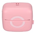 Miniatyrbillede 7 af 8: Mini Printer 200DPI Opløsning Termisk Udskrivning Ergonomisk Letvægts Bærbar Printer Pink
