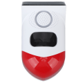 Miniatyrbild 6 av 8: Utomhus Solcellsdriven Rörelsesensor Alarm Utomhus Solcellsdriven Säkerhet Trådlöst Alarm med Ljud- och Ljusvarning