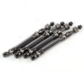 Miniatyrbilde 3 av 8: 4 stk CVD fremre bakre drivaksel metall transmisjonsaksel for Traxxas Slash 4X4 1/10 RC CarTitanium