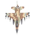 Miniatyrbild 7 av 8: 1:72 Skala F 16I Fighter Planes Modell Strømlinet Kropp Legering Stimulert Flysamling Modell