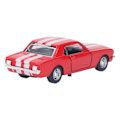 Pikkukuva 7 / 8: Retro-auto malli 1/32 mittakaavassa Vedä taakse Seos Klassinen ajoneuvo lelu Avattavilla ovilla Lapsille Keräilijöille Punainen