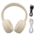 Miniatyrbild 1 av 8: Bluetooth hörlurar Active Noise Cancelling Dubbel uppspelningsläge Vikbart trådlöst headset för Travel Office Apricos