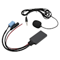 Miniatyrbillede 3 af 8: Bluetooth 5.0 AUX-IN Kabel 3,5 mm Jack ISO 8-polet 7 607 897 093 Håndfri Mikrofon Udskiftning til Bora til Blaupunkt