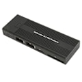 Miniatyrbillede 3 af 8: M.2 SSD-kabinet Multifunktion USB3.2 Gen2 PCI Solid State Drive-kabinet til NVMe SATA til Windows til Linux til OS X YC-156