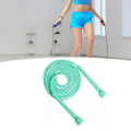 Miniatyrbild 2 av 8: Justerbart hopprep för träning Fitness Hopprep för män Kvinnor Barn Snabbhopprep för träning Grön