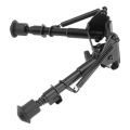 Miniatyrbilde 8 av 8: Foldbar Hurtigutløsnings Bipod Stativ i Aluminium Legering for Utendørs Skyting