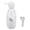 Miniatyrbillede 1 af 8: Blender Elektrisk Mini Bærbar USB Opladning Hvid Smart Beskyttelse Individuel Fødevarekvalitet PP 300ml Kop Blender