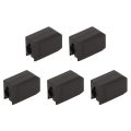 Miniatyrbillede 1 af 8: 5 Stk Ekstruder Hotend Cover Sort Silikone Anti Stick Stabil Varmeblok Cover til Bambu Lab X1 Carbon P1P