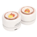 Miniatyrbillede 2 af 8: USB Halsblæser Multifunktionel Lydløs 3 Hastighedsjustering Kraftig Bærbar Halsblæser til Udendørs Camping Rejser Hvid