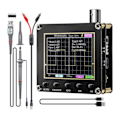 Miniatyrbild 1 av 8: Digital oscilloskop signalvågform transistorer 2,4 tum display handhållen oscilloskop