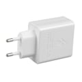 Pikkukuva 3 / 8: 65 W USB C -puhelinlaturi Dual Type C Yksi USB portti EU Plug 100-240V Universal USB C -seinälaturi kannettaville puhelimille