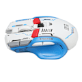 Pikkukuva 5 / 8: Pelihiiri 2.4G Langallinen Bluetooth 3 Tilaa 5 Säädettävää DPI Pelihiiri 11 RGB-Valolla Windowsille Androidille iOS:lle Valkoinen
