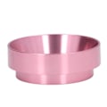 Miniatyrbillede 6 af 8: Doseringstragt anti-flyvende pulver aluminiumlegering universelle doseringsringe med magnetisme til husholdningskaffe Shoprose Pink 53MM