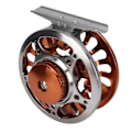 Miniatyrbilde 2 av 8: Fluestangssnelle Effektiv Bremsing 3 Lagre 2 Farger Justering CNC-Prosessering 3/4 Fluesnelle for Fiske Utes