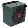 Miniatyrbilde 8 av 8: Karaokemaskin med to mikrofoner, bærbar LED Bluetooth-høyttaler for bursdag, hjemmefest, grønn