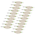 Miniatyrbilde 6 av 8: Olivenform Fjærfiskeutstyr Agn Kobberlegering Coil Inline Feeder lokker Bur