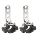 Miniatyrbilde 6 av 8: LED Lysstang Braketter 1,2 tommer Bull Bar Rør Arbeidslampe Monteringsklemme for Motorsykkel Lastebil SUV ATV
