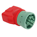 Miniatyrbillede 3 af 8: Lastbil Diagnostisk Scanningsværktøj 9-Pin Adapter Kode Læsning Diagnostisk Scanner Port Konnektor Adapter til ML529HD AutoLink Forbedret Scanningsværktøj