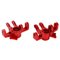 Miniatyrbilde 1 av 8: 1 Par Aluminium Legering Front Styrekopp for LOSI SUPER BAJA REY 1/6 RC Bil Oppgraderingsdeler Rød