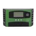 MPPT Solpanelregulator med Dubbla USB-Portar LCD-Display Bil Solcellsladdningsregulator 12V 24V 50A