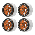 Miniatyrbilde 4 av 8: 4 stk 1,9 tommers hjulnav aluminiumslegering Beadlock hjulnav tilbehør for Axial SCX10 90046 AXI 03007 for REDCAT MST 1/10 RC Car Gold