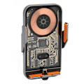 Miniatyrbillede 3 af 8: Trådløs Biloplader Auto Klemme Biltelefonholder 15W Maksimal QI Hurtigopladning Montering C11
