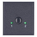 Pikkukuva 1 / 8: 4K HD Switcher 2 In 1 Out Bi-suuntakytkin Plug and Play Metal Shell HD Multimedia Switcher TV DVD-soittimelle
