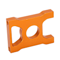 Miniatyrbilde 5 av 8: RC Center Differensial Fast Sete Aluminium Alloy RC Bil Center Diff Mount Fast Sete Base for ZD Racing MX 07 4WD 1/7