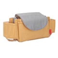 Miniatyrbilde 2 av 8: Babyvognpose i vanntett nylon med flere lommer, enkel og slitesterk, bleiepose for barneseng, vegg, bord, ingefær