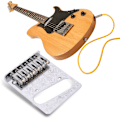 Miniatyrbilde 7 av 8: Roller Bridge for TL Telecaster Gitar Single Coil Pickup Hole Musikkinstrument tilbehør
