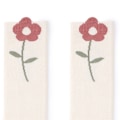Miniatyrbillede 6 af 8: Småbørns Strømpebukser Tegneserie Blomst Stil Blød Elastisk Åndbar Småbørns Høje Strømper til Hjem Soveværelse XS (Fodlængde 3,5 til 4,7 tommer) Aldre 0 til 1 År Gammel