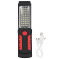 Miniatyrbillede 1 af 8: Lommelygte Bærbar LED Lommelygte USB Genopladelig Arbejdslampe til Værksted Camping Vandreture